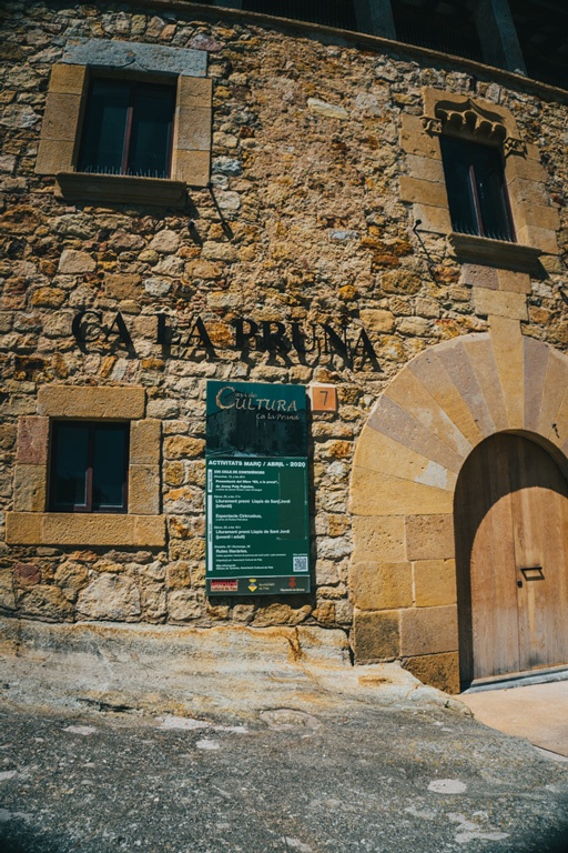 Ca la Pruna, casa de la Cultura de Pals.